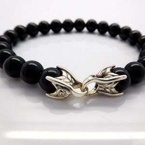 David Yurman Accessories - David Yurman Men Onyx 8mm Bracelet 925 David Yurman Accessories - David Yurman Men Onyx 8mm Bracelet 925